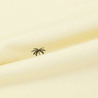 【新品】ヌメロ ヴェントゥーノ N°21 ストレッチ コットン ヤシの木 プリント バミューダショーツ イージーショートパンツ クリーム【 46 】【 状態ランクN 】【 メンズ 】