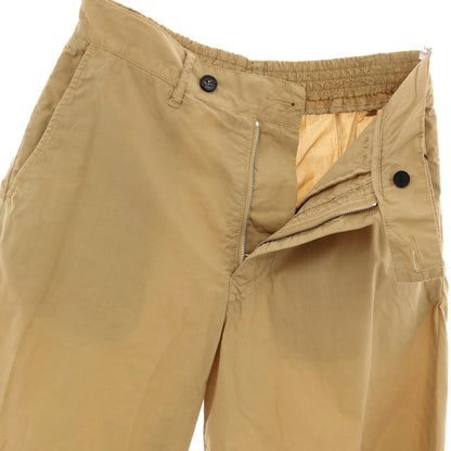 【新品】ヌメロ ヴェントゥーノ N°21 コットン バミューダショーツ イージーショートパンツ カーキベージュ【サイズ44】【 状態ランクN 】【 メンズ 】