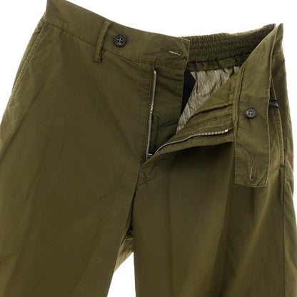 【新品】ヌメロ ヴェントゥーノ N°21 コットン バミューダショーツ イージーショートパンツ オリーブ【サイズ44】【 状態ランクN 】【 メンズ 】