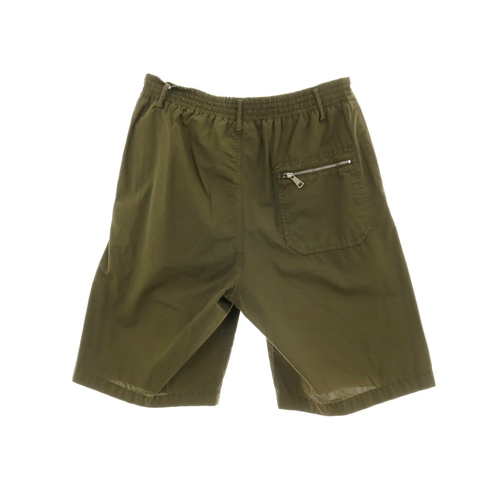 【新品】ヌメロ ヴェントゥーノ N°21 コットン バミューダショーツ イージーショートパンツ オリーブ【サイズ44】【 状態ランクN 】【 メンズ 】