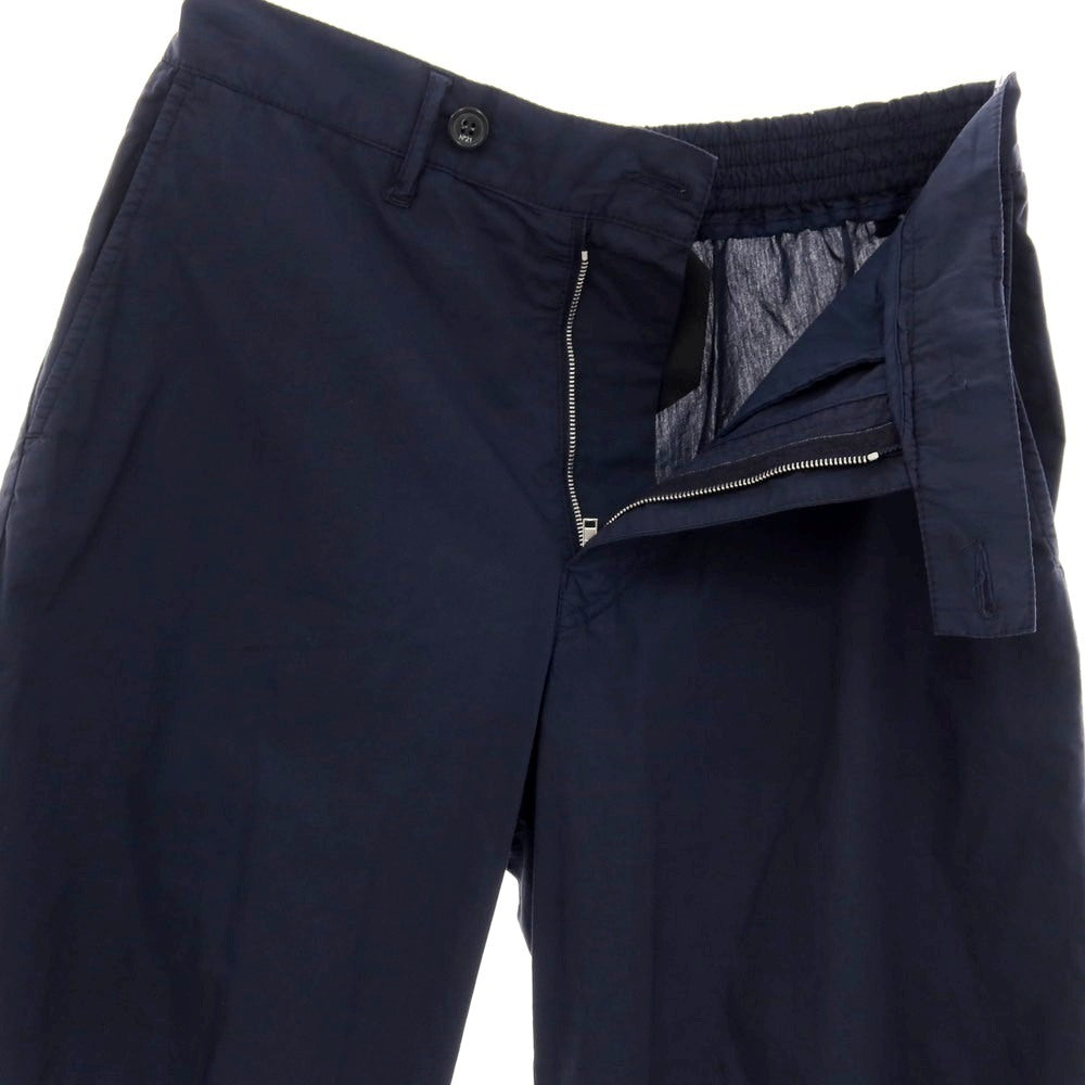 【新品アウトレット】ヌメロ ヴェントゥーノ N°21 コットン バミューダショーツ イージーショートパンツ ネイビー【サイズ44】【 状態ランクN- 】【 メンズ 】