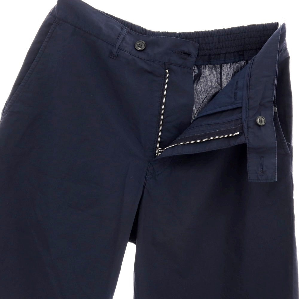 【新品】ヌメロ ヴェントゥーノ N°21 コットン バミューダショーツ イージーショートパンツ ネイビー【サイズ46】【 状態ランクN 】【 メンズ 】