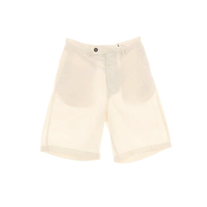 【新品アウトレット】ヌメロ ヴェントゥーノ N°21 コットン バミューダショーツ イージーショートパンツ アイボリー【サイズ46】【 状態ランクN- 】【 メンズ 】