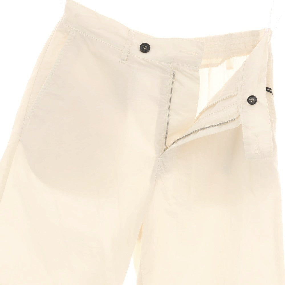 【新品アウトレット】ヌメロ ヴェントゥーノ N°21 コットン バミューダショーツ イージーショートパンツ アイボリー【サイズ46】【 状態ランクN- 】【 メンズ 】