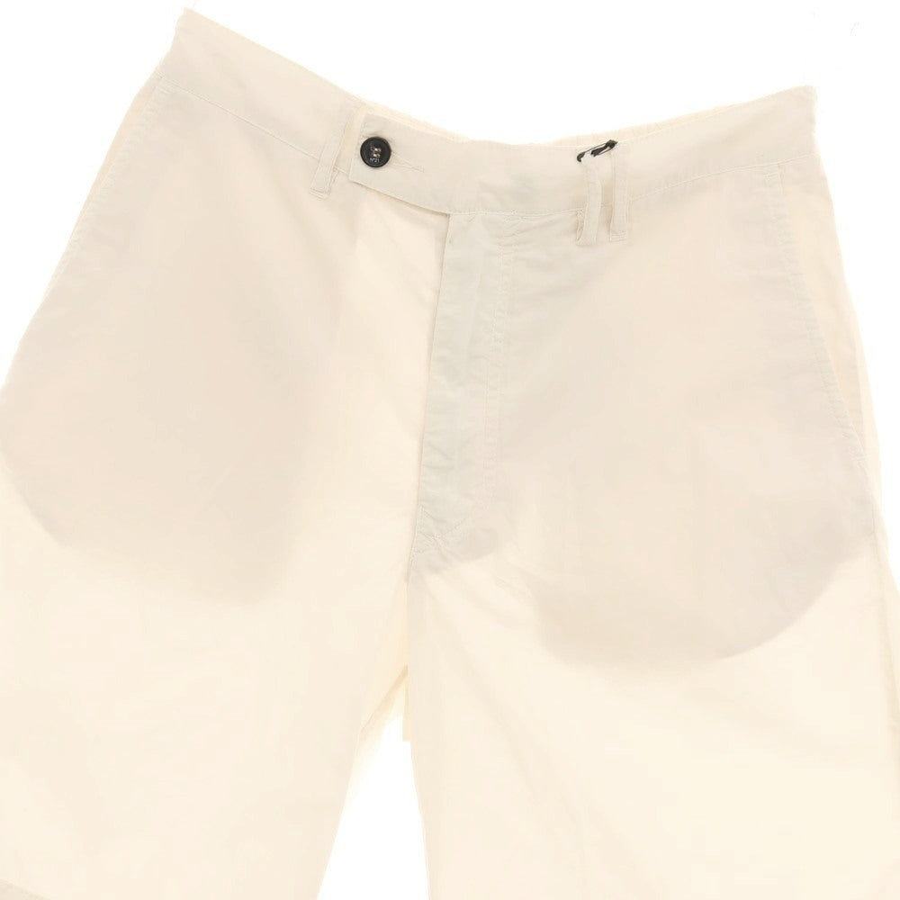 【新品アウトレット】ヌメロ ヴェントゥーノ N°21 コットン バミューダショーツ イージーショートパンツ アイボリー【サイズ48】【 状態ランクN- 】【 メンズ 】