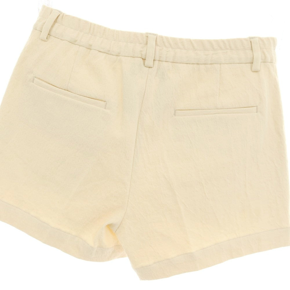 【新品アウトレット】ヌメロ ヴェントゥーノ N°21 ストレッチ コットンウールポリエステル イージーショートパンツ ライトベージュ【サイズ48】【 状態ランクN- 】【 メンズ 】