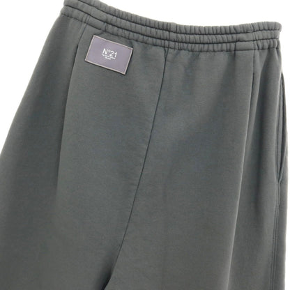 【新品】ヌメロ ヴェントゥーノ N°21 コットン スウェット ハーフパンツ ショートパンツ グレー系【サイズ38】【 状態ランクN 】【 メンズ 】