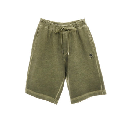 【新品】ヌメロ ヴェントゥーノ N°21 ガーメントダイ コットン スウェット ショートパンツ オリーブ【サイズXS】【 状態ランクN 】【 メンズ 】