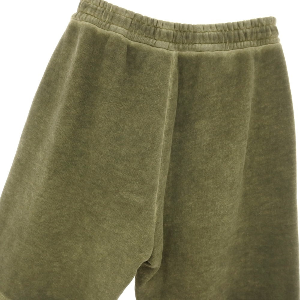 【新品】ヌメロ ヴェントゥーノ N°21 ガーメントダイ コットン スウェット ショートパンツ オリーブ【サイズXS】【 状態ランクN 】【 メンズ 】