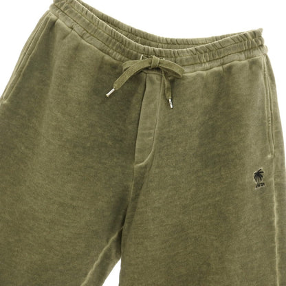 【新品】ヌメロ ヴェントゥーノ N°21 ガーメントダイ コットン スウェット ショートパンツ オリーブ【サイズL】【 状態ランクN 】【 メンズ 】