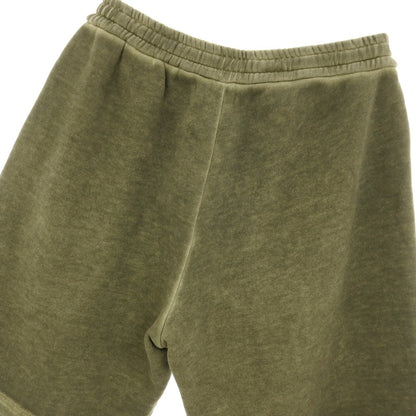 【新品】ヌメロ ヴェントゥーノ N°21 ガーメントダイ コットン スウェット ショートパンツ オリーブ【サイズXL】【 状態ランクN 】【 メンズ 】