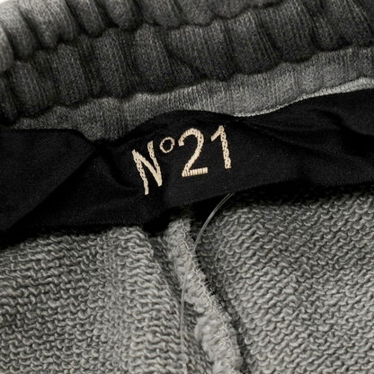 【新品】ヌメロ ヴェントゥーノ N°21 ガーメントダイ コットン スウェット ショートパンツ グレー【サイズS】【 状態ランクN 】【 メンズ 】