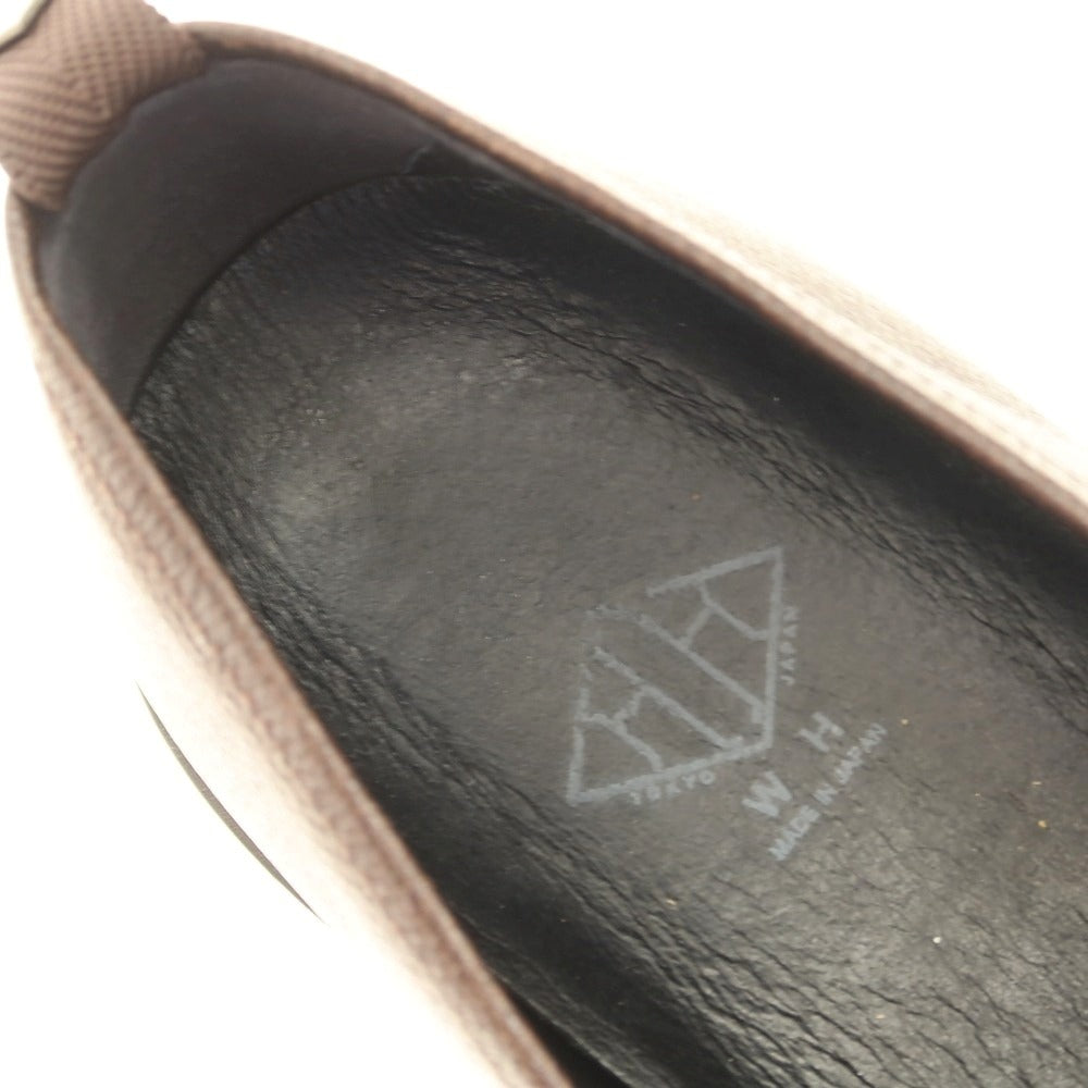 【中古】ダブルエイチ WH コインローファー ブラウン【サイズ8】【 状態ランクA 】【 メンズ 】