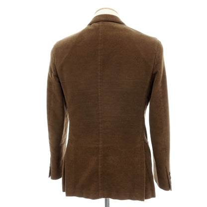 【中古】ボリオリ BOGLIOLI DOVER コットン 3B カジュアルジャケット ブラウン【 42 】【 状態ランクC 】【 メンズ 】