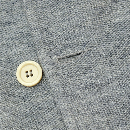 【中古】イレブンティ eleventy リネン 2B カジュアルジャケット ライトグレー【サイズ42 8R】【 状態ランクC 】【 メンズ 】