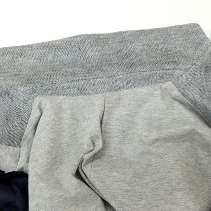 【中古】イレブンティ eleventy リネン 2B カジュアルジャケット ライトグレー【サイズ42 8R】【 状態ランクC 】【 メンズ 】