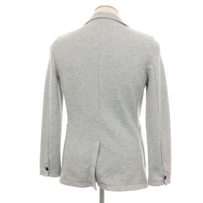 【中古】ダブルジェイケイ wjk ポリエステルコットン ジャージー 2B カジュアルジャケット ライトグレー【サイズS】【 状態ランクB 】【 メンズ 】