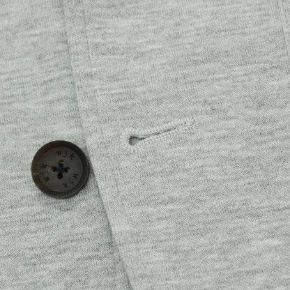 【中古】ダブルジェイケイ wjk ポリエステルコットン ジャージー 2B カジュアルジャケット ライトグレー【サイズS】【 状態ランクB 】【 メンズ 】