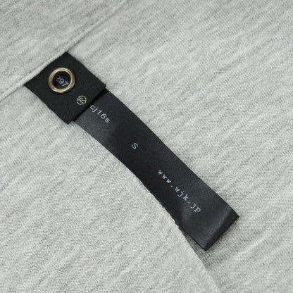【中古】ダブルジェイケイ wjk ポリエステルコットン ジャージー 2B カジュアルジャケット ライトグレー【サイズS】【 状態ランクB 】【 メンズ 】