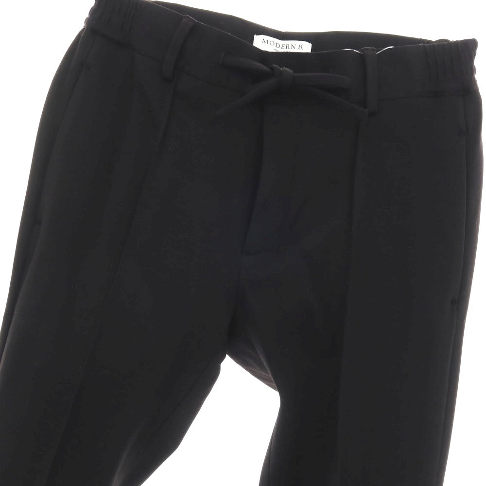 【中古】モダンブルー MODERN B. レーヨンナイロン ジャージー イージースラックスパンツ ブラック【サイズ44】【 状態ランクA 】【 メンズ 】[CPD]