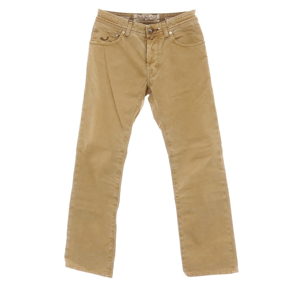 【中古】ヤコブコーエン JACOB COHEN J620 コットンポリウレタン 5ポケットパンツ ベージュ【サイズ30】【 状態ランクB 】【 メンズ 】