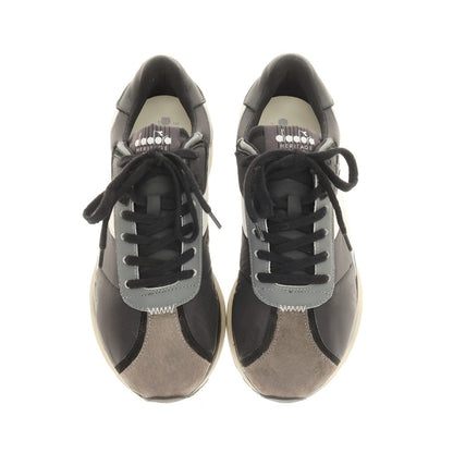 【中古】ディアドラ Diadora HERITAGE スニーカー ブラックxグレー【サイズ25】【 状態ランクB 】【 メンズ 】