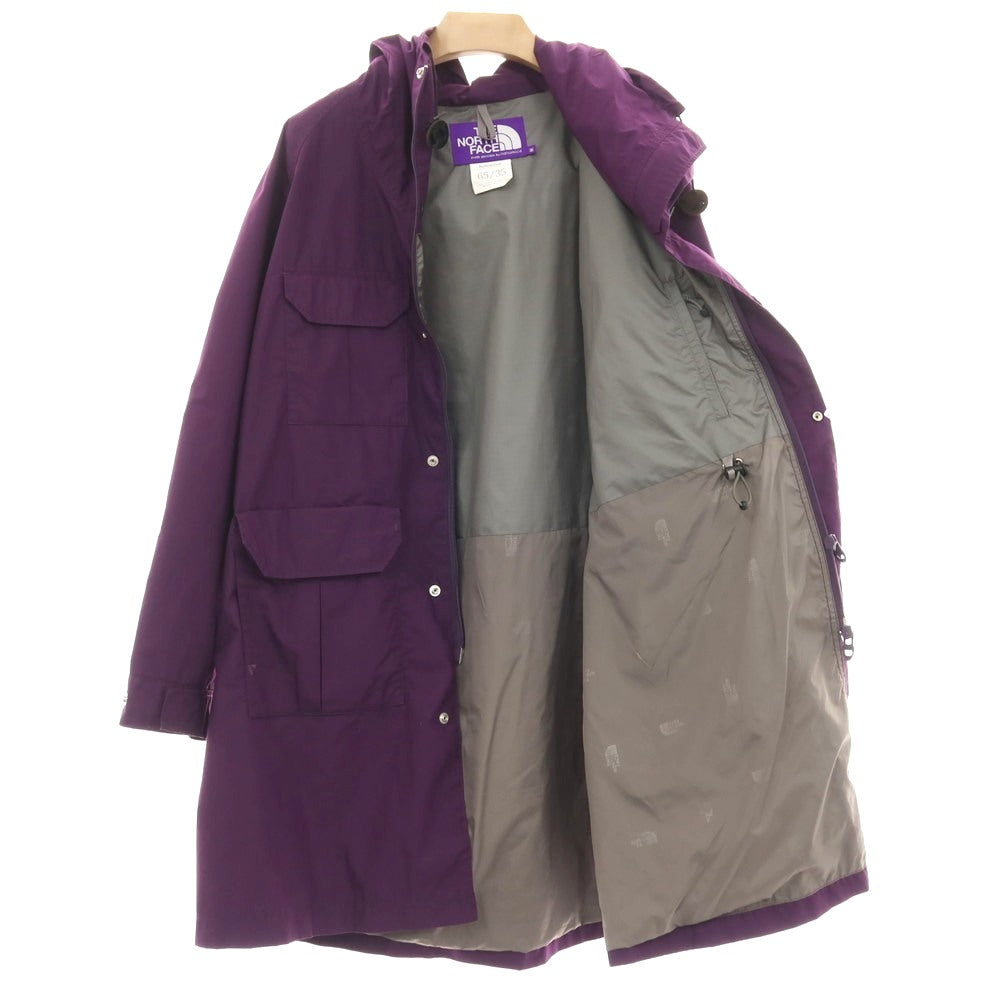 【中古】ザノースフェイスパープルレーベル THE NORTH FACE PURPLE LABEL ポリエステル系 フーデッドコート パープル【サイズM】【 状態ランクB 】【 メンズ 】