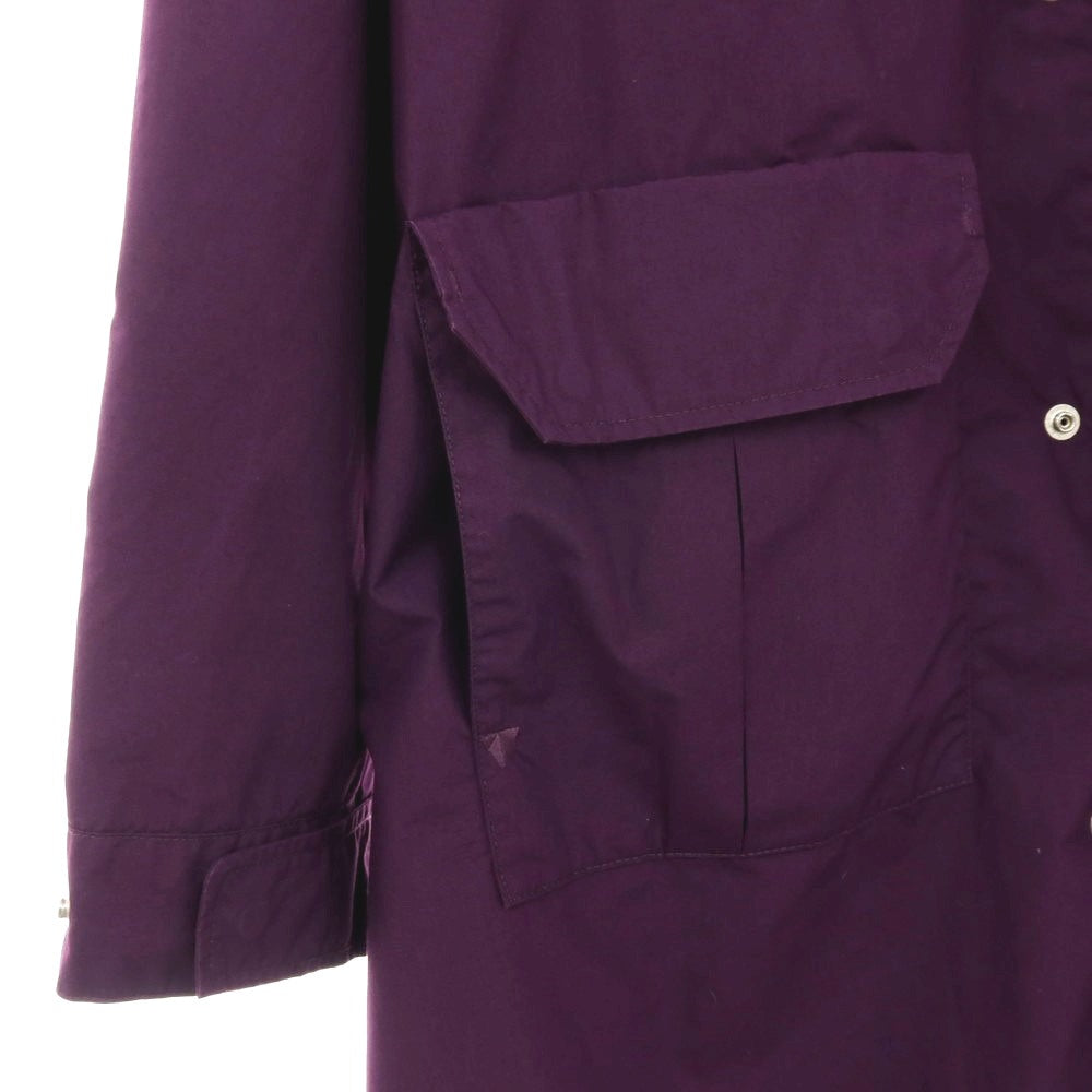 【中古】ザノースフェイスパープルレーベル THE NORTH FACE PURPLE LABEL ポリエステル系 フーデッドコート パープル【サイズM】【 状態ランクB 】【 メンズ 】