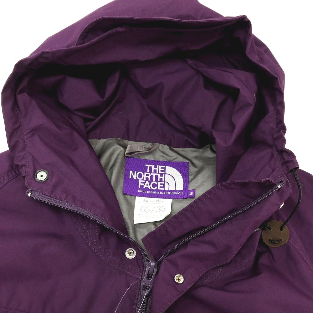 【中古】ザノースフェイスパープルレーベル THE NORTH FACE PURPLE LABEL ポリエステル系 フーデッドコート パープル【サイズM】【 状態ランクB 】【 メンズ 】
