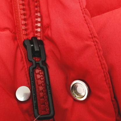 【中古】イエティ Yeti ナイロン系 スタンドカラー ダウンジャケット レッド【サイズL】【 状態ランクB 】【 メンズ 】