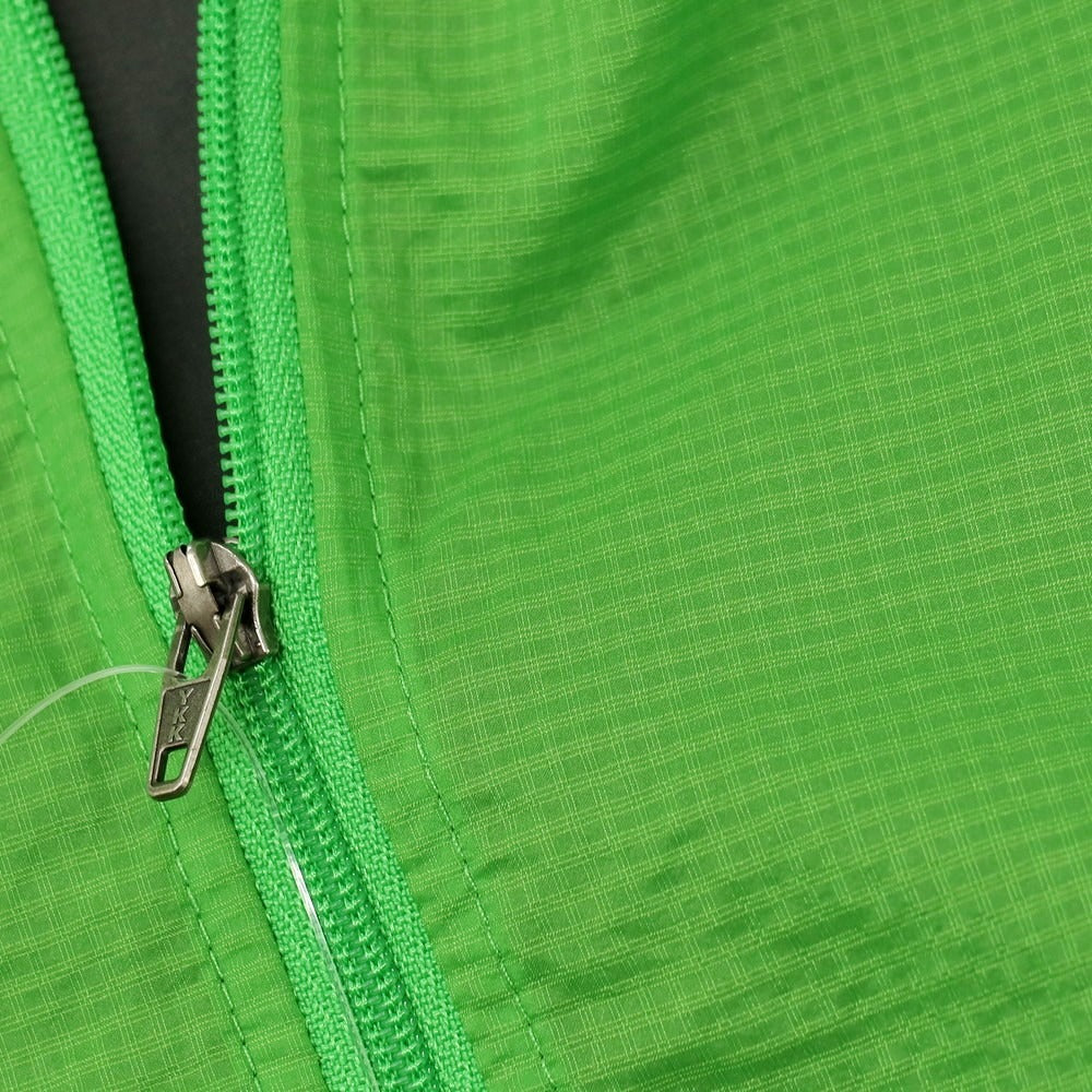 【中古】パタゴニア patagonia ナイロン×ストレッチポリエステル 切り替え スタンドカラー ジップアップ ベスト ライトグリーン【サイズL】【 状態ランクB 】【 メンズ 】