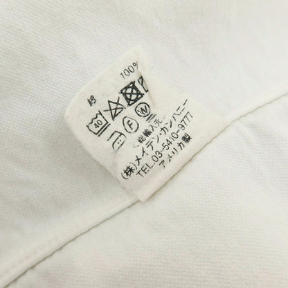 【中古】フリーマンズスポーティングクラブ FREEMANS SPORTING CLUB × INDIVIDUALIZED SHIRT コットン ボタンダウン カジュアルシャツ ホワイト【サイズ16 1/2】【 状態ランクC 】【 メンズ 】