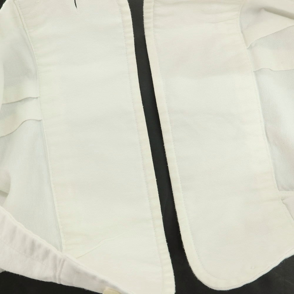 【中古】フリーマンズスポーティングクラブ FREEMANS SPORTING CLUB × INDIVIDUALIZED SHIRT コットン ボタンダウン カジュアルシャツ ホワイト【サイズ16 1/2】【 状態ランクC 】【 メンズ 】