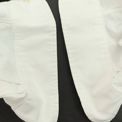 【中古】フリーマンズスポーティングクラブ FREEMANS SPORTING CLUB × INDIVIDUALIZED SHIRT コットン ボタンダウン カジュアルシャツ ホワイト【サイズ16 1/2】【 状態ランクC 】【 メンズ 】