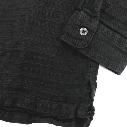 【中古】フリーマンズスポーティングクラブ FREEMANS SPORTING CLUB コットン系 カジュアルシャツ ブラック【サイズ表記なし（M位）】【 状態ランクC 】【 メンズ 】