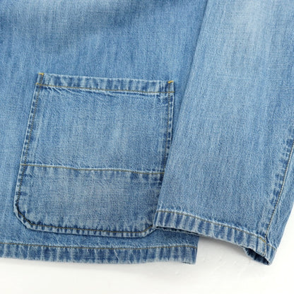 【中古】メゾン マルジェラ Maison Margiela コットン デニム カバーオール ライトブルー【サイズ46】【 状態ランクB 】【 メンズ 】