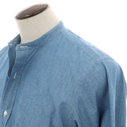 【中古】ユーゲン HEUGN コットン カジュアルシャツ ブルー【サイズ3】【 状態ランクB 】【 メンズ 】
