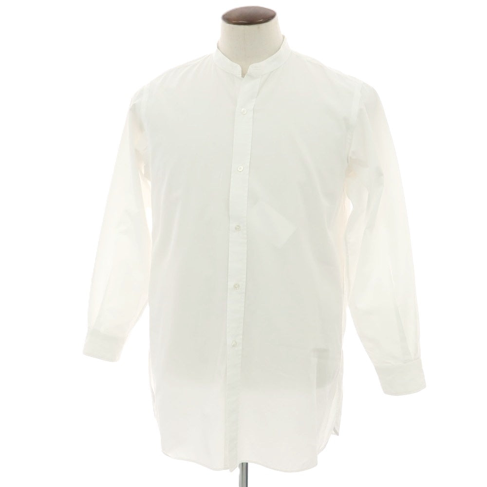 【中古】ユーゲン HEUGN コットン カジュアルシャツ ホワイト【 サイズ3 】【 状態ランクB 】【 メンズ 】 [APD]