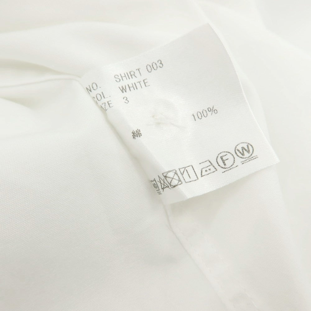 【中古】ユーゲン HEUGN コットン カジュアルシャツ ホワイト【サイズ3】【 状態ランクB 】【 メンズ 】