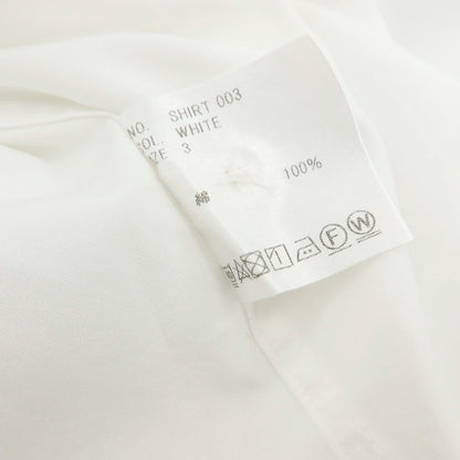 【中古】ユーゲン HEUGN コットン カジュアルシャツ ホワイト【サイズ3】【 状態ランクB 】【 メンズ 】