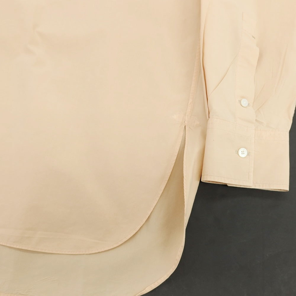 【中古】ユーゲン HEUGN コットン レギュラーカラー カジュアルシャツ ベージュ【サイズ3】【 状態ランクC 】【 メンズ 】