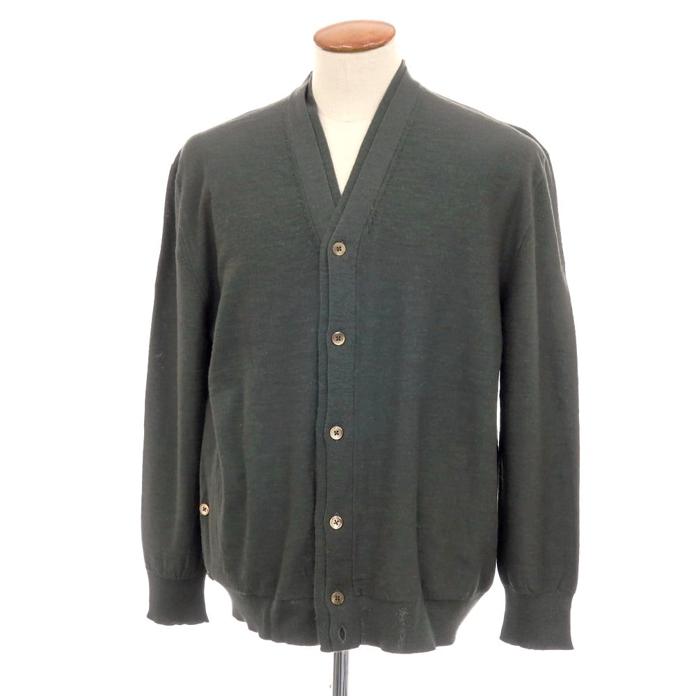 【中古】ルメール LEMAIRE 2WAY ハイゲージ アクリルウール カーディガン ダークグレー【 M 】【 状態ランクB 】【 メンズ 】
