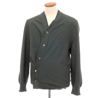 【中古】ルメール LEMAIRE 2WAY ハイゲージ アクリルウール カーディガン ダークグレー【 M 】【 状態ランクB 】【 メンズ 】
