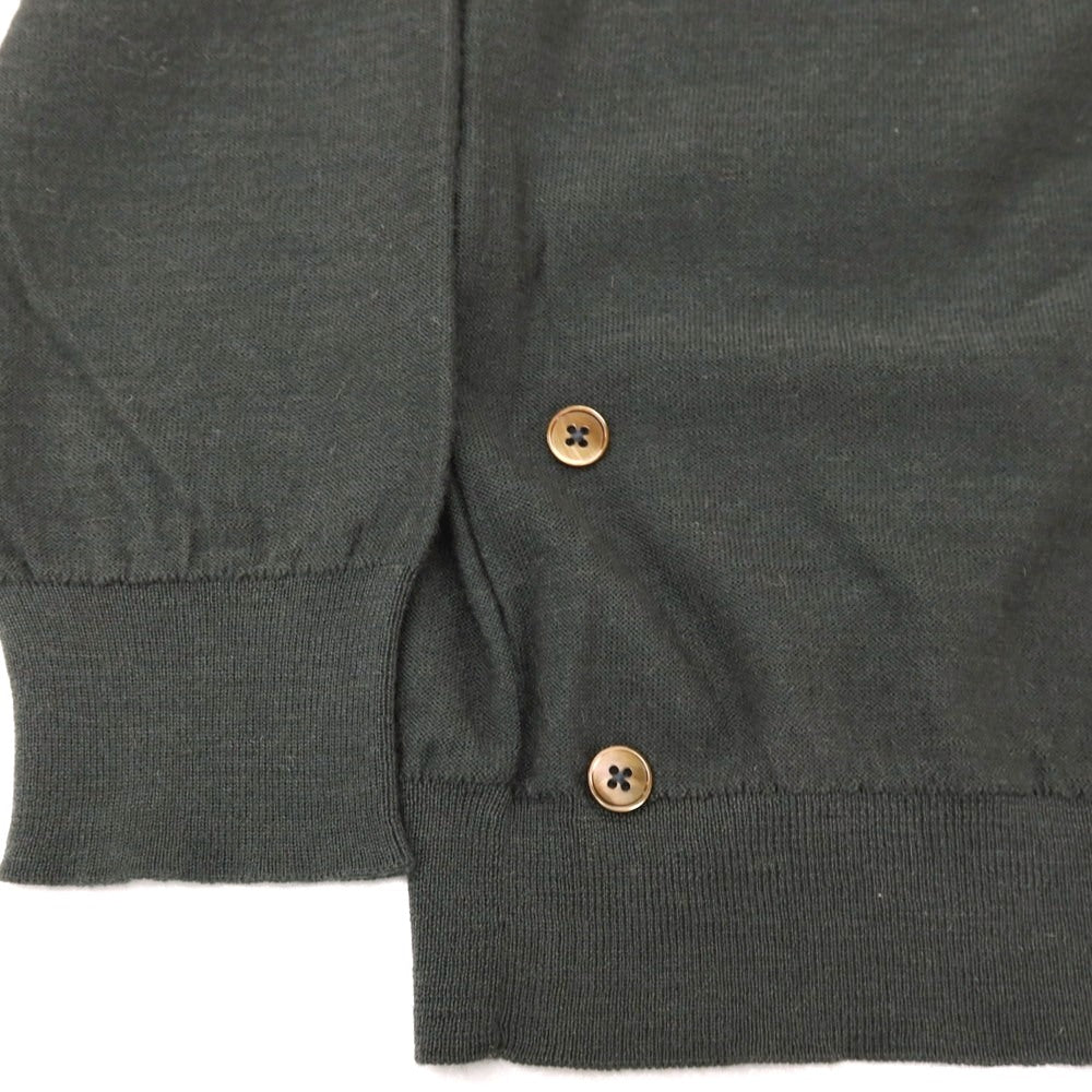 【中古】ルメール LEMAIRE 2WAY ハイゲージ アクリルウール カーディガン ダークグレー【 M 】【 状態ランクB 】【 メンズ 】