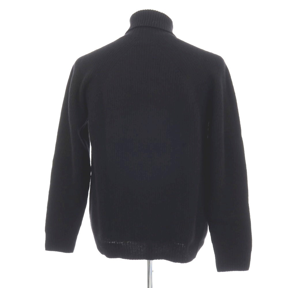 【中古】フリーマンズスポーティングクラブ FREEMANS SPORTING CLUB ウール系 タートルネック プルオーバーニット ブラック【 3 】【 状態ランクC 】【 メンズ 】