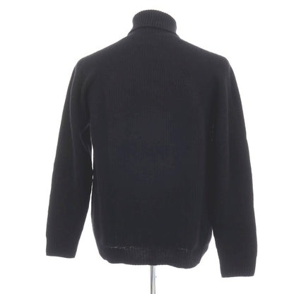 【中古】フリーマンズスポーティングクラブ FREEMANS SPORTING CLUB ウール系 タートルネック プルオーバーニット ブラック【 3 】【 状態ランクC 】【 メンズ 】