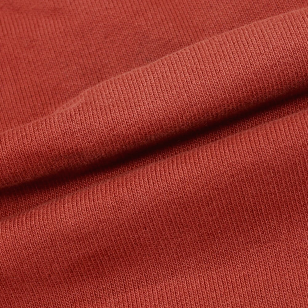 【中古】ルメール LEMAIRE コットン ボートネック ポケット 長袖Ｔシャツ レッド系【サイズM】【 状態ランクC 】【 メンズ 】[CPD]