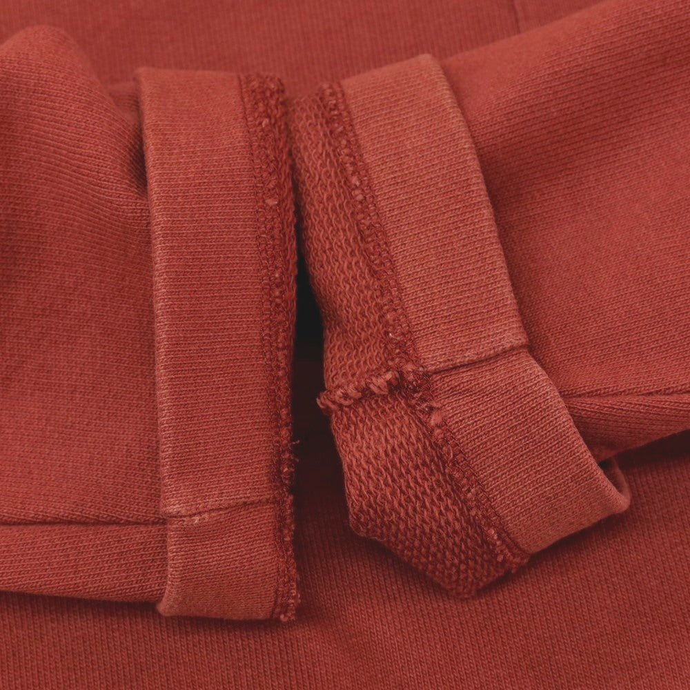 【中古】ルメール LEMAIRE コットン ボートネック ポケット 長袖Ｔシャツ レッド系【 M 】【 状態ランクC 】【 メンズ 】