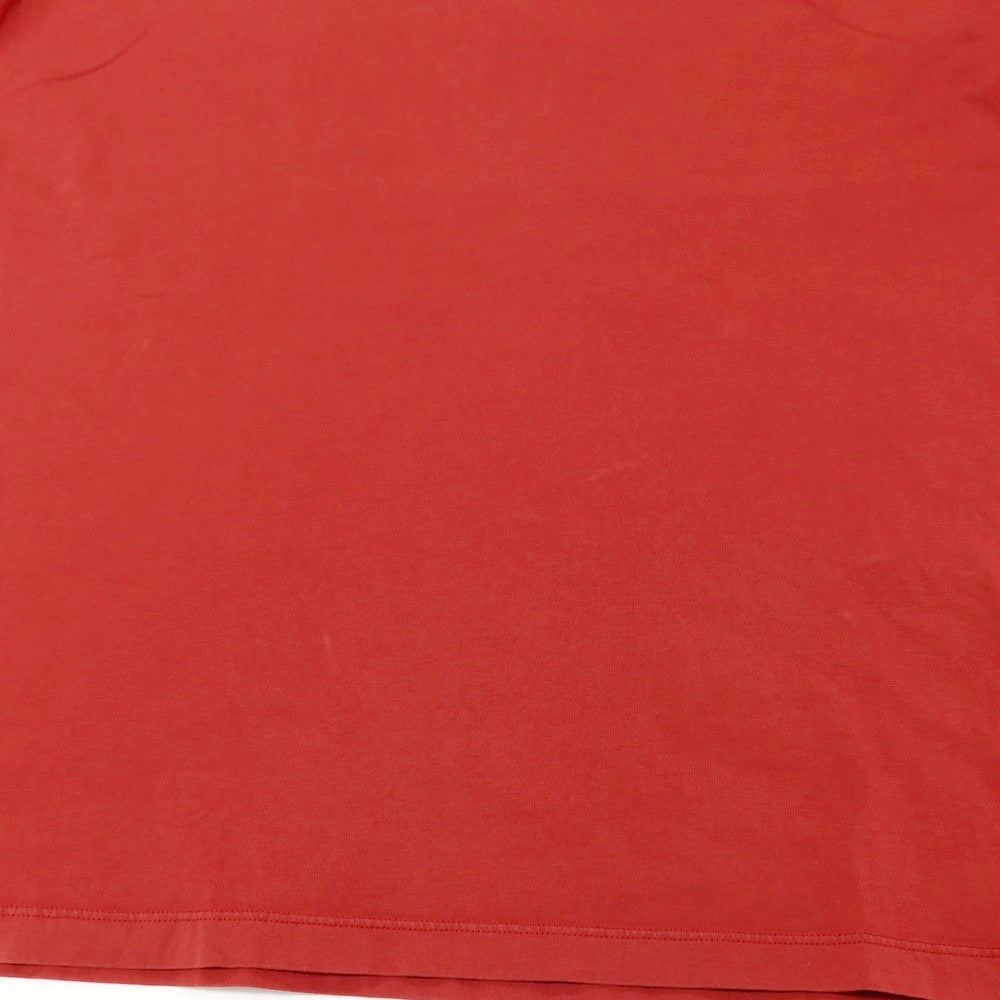 【中古】メゾン マルタン マルジェラ Maison Martin Margiela コットン クルーネック 半袖Ｔシャツ レッド【 52 】【 状態ランクB 】【 メンズ 】[APD]