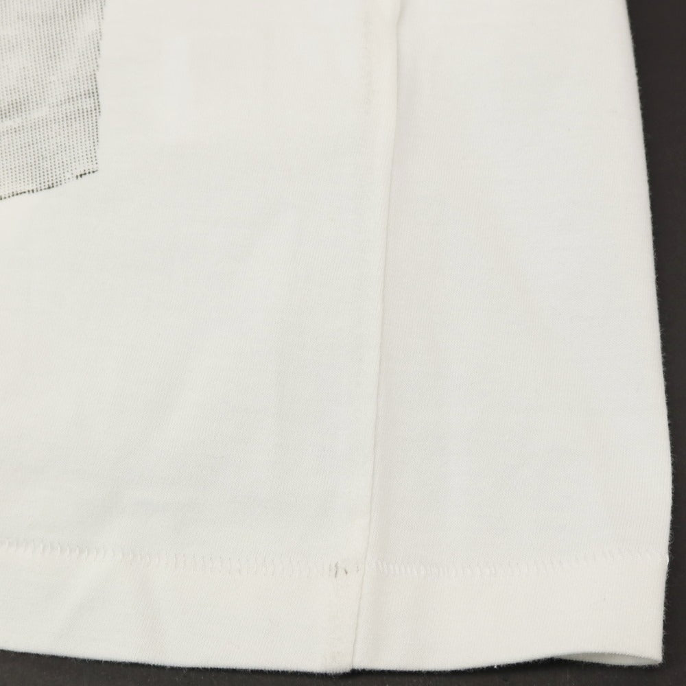 【中古】ザ サルベージズ THE SALVAGES コットン クルーネック 半袖Ｔシャツ ホワイトxブルー【 サイズOS 】【 状態ランクB 】【 メンズ 】 [BPD]